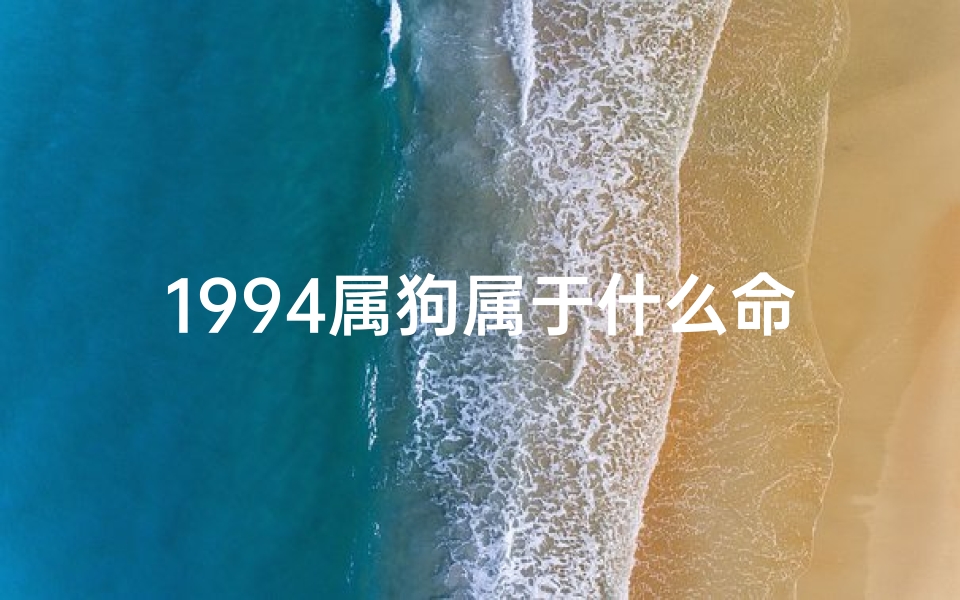 1994属狗属于什么命格、1994年属狗命格揭秘：运势详解与人生指引