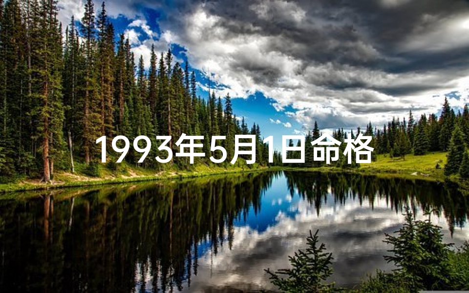 1993年5月1日命格(1993年5月1日：命格之始，时光印记)