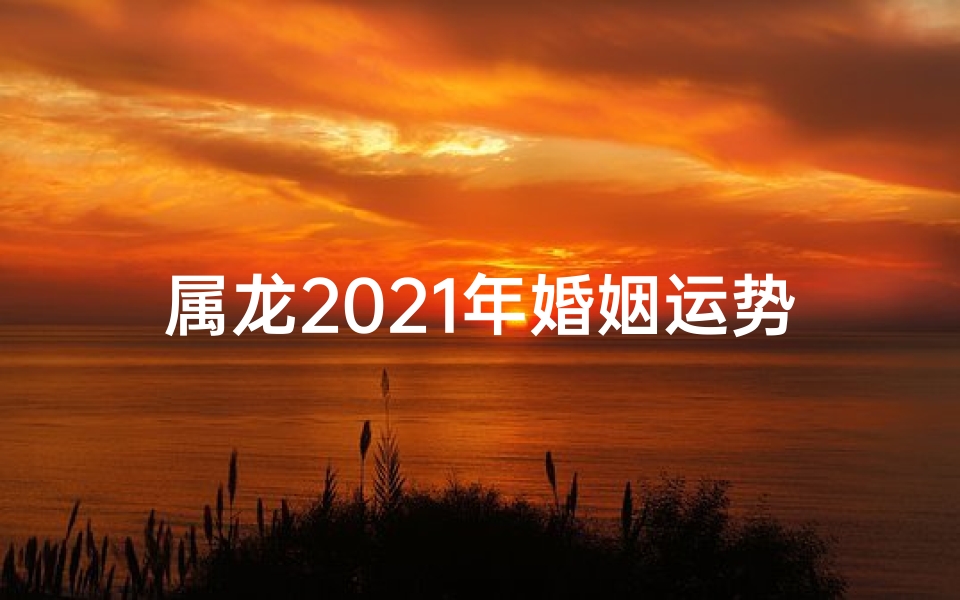 属龙2021年婚姻运势如何_属龙2021年婚姻运势大揭秘：幸福美满在眼前