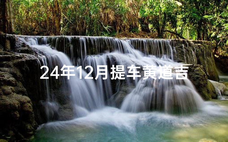 24年12月提车黄道吉日一览表—《2024年12月提车黄道吉日一览表，最佳购车时机速览》